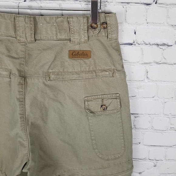 CABELA'S | convertible zip off utility shorts pant - Picture 5 of 9